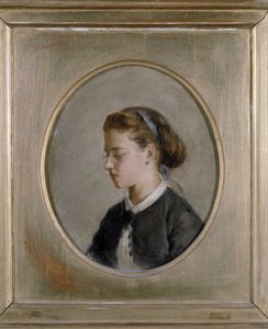 一个女人的画像 作者 伊娃·冈萨雷斯（EvaGonzalès）