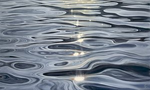 光的指引，2023 年（布面油画） 作者 伊娃·沃尔夫