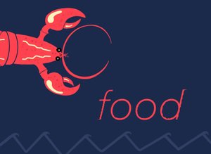 海洋食品（数字艺术）