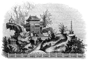 中国避暑别墅，1847年