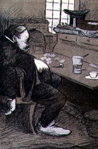 工作（Le Travail），由J.G.R.雕刻，出自《L