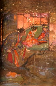 加藤小右卫门在他的幕府将军足利宫》，1912年。 作者 伊芙琳·保罗