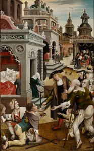 圣罗克的生活场景，1517年。