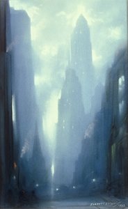 夜色中的纽约 作者 Everett Shinn