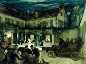 晚宴 作者 Everett Shinn