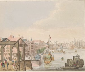 阿姆斯特丹外观，约 1810-1813 年 Vue du Buitenkant le long de l