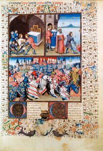 加拉哈德和卡美洛特，1463年 作者 Evrard d'Espinques