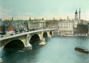 伦敦桥，c1900年代。
