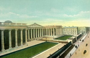 大英博物馆，建于大约1900年代。