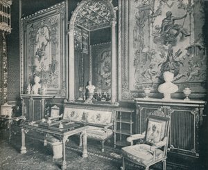 温莎城堡的挂毯室，c1899，1901年