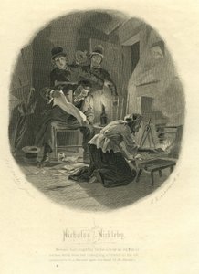 Nicholas Nickleby：Newman Noggs和Wackford Squeers，1867