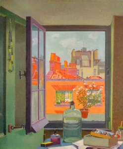 沃伦街的一扇窗，1922年