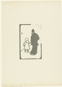 手抱孩子的散步妇女
长廊
爱之旅（系列名称） 作者 L'Epreuve