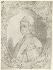 Portret van Agnolo Poliziano 作者 法比奥·利西尼奥