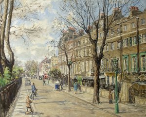Cheyne Walk，1939年4月，1943年 作者 菲莉·哈玛（Fairlie Harmar）