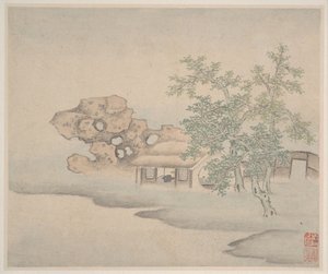 风景画，建于1646年。