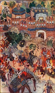 大皇帝阿克巴（Albar）在1572年，1590-1595年，c1930年进入他的城市。