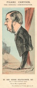 Rt。老公乔治·斯科特·布斯（George Sclater-Booth），议员，c1870年 作者 福斯汀