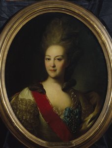 叶卡捷琳娜·尼古拉耶夫娜·奥尔洛娃伯爵夫人的画像1758-1781，c。 1779