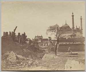 Begum Kotie 附近的炮台 作者 费利斯 A. 比托