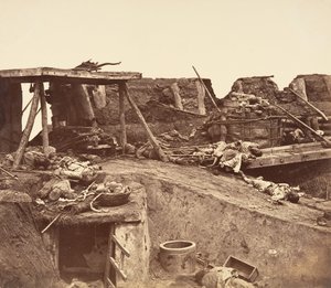 [攻占塔库要塞后]，1860年。 作者 菲利斯·比托（Felice Beato）