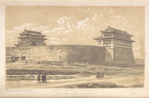 [北京安亭门被盟军占领] 作者 菲利斯·比托（Felice Beato）