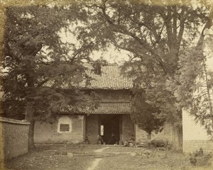 建筑与照相机，中国 作者 菲利斯·比托（Felice Beato）