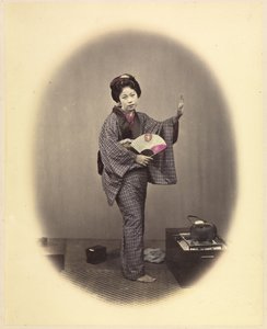 跳舞的女孩 1868 年 费利斯-贝托 作者 菲利斯·比托（Felice Beato）