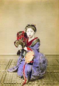 1882年，艺ish扮演都津， 作者 菲利斯·比托（Felice Beato）