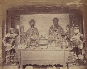 第一师团总部大楼，中国培塘，1860年。