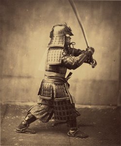 日本武士装甲，1865-7 作者 菲利斯·比托（Felice Beato）