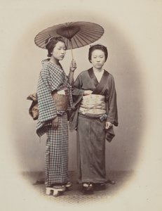 出去走走，1868年。 作者 菲利斯·比托（Felice Beato）