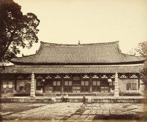 [中国广州鞑靼区的寺庙］ 作者 亨利鲱鱼
