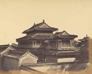 北京孔子庙，1860年10月