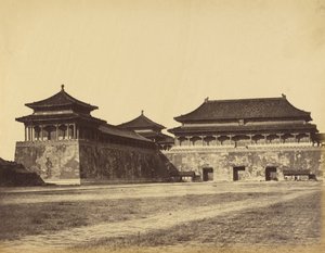 伟大的帝国冬宫，北京，1860年10月29日 作者 菲利斯·比托（Felice Beato）