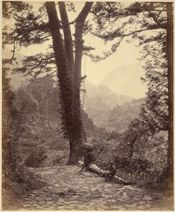 箱根山口美景 作者 菲利斯·比托（Felice Beato）