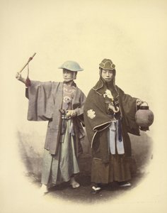 身着火衣的雅科宁人 作者 菲利斯·比托（Felice Beato）
