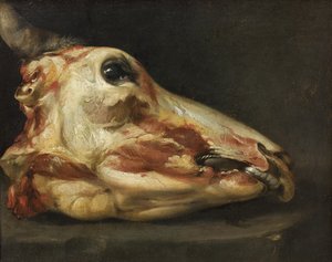 剥了皮的牛头 作者 菲利斯·博塞利（Felice Boselli）