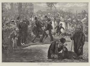 Negro Baptism in the United States (engraving) 作者 费利克斯（后）复活