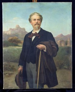 弗雷德里克米斯特拉尔（1830-1914）1885年的肖像