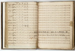 菲利克斯·门德尔松（Felix Mendelssohn）的“仲夏夜之梦”手稿得分 作者 费利克斯·巴托尔迪·门德尔松