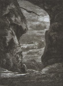 告别卡尔帕茨，1857年。 作者 费利克斯·布拉克蒙德