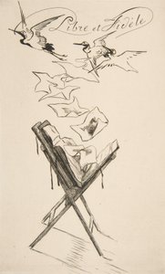 Libre et Fidèle, 1878. 作者 费利克斯·布拉克蒙德