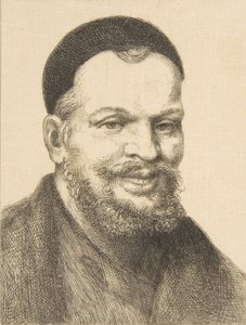拉贝雷的肖像，1868年。 作者 费利克斯·布拉克蒙德