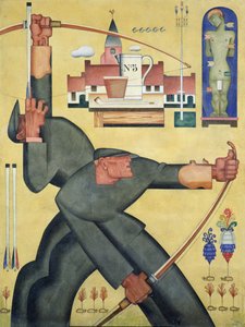 弓箭手（油画）