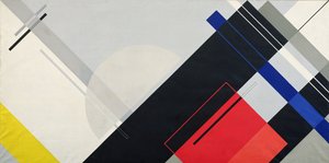 构图壁画 III（布面油画）