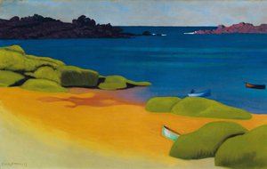 特雷加斯泰尔湾，1917年 作者 费利克斯·爱德华·瓦洛顿