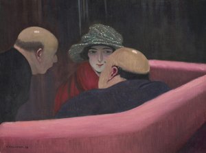 贞洁的苏珊娜，1922年。 作者 费利克斯·爱德华·瓦洛顿