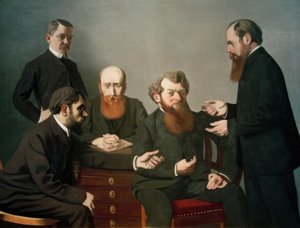五位画家 作者 费利克斯·爱德华·瓦洛顿