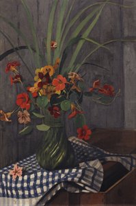 金莲花，1920 作者 费利克斯·爱德华·瓦洛顿